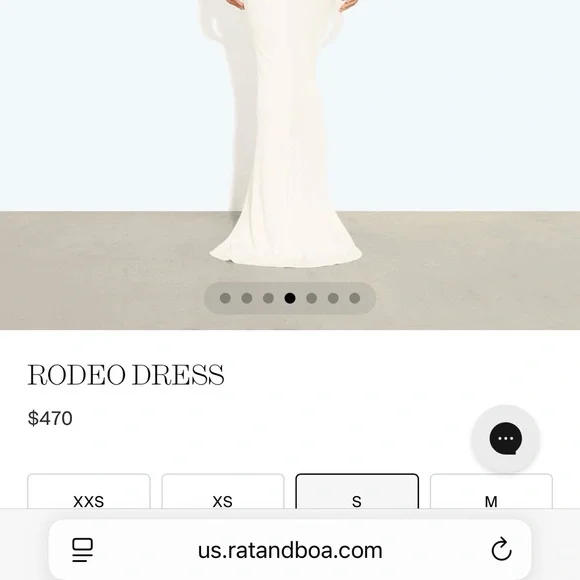 Rat & Boa Rodeo Dress - Picture 7 of 7